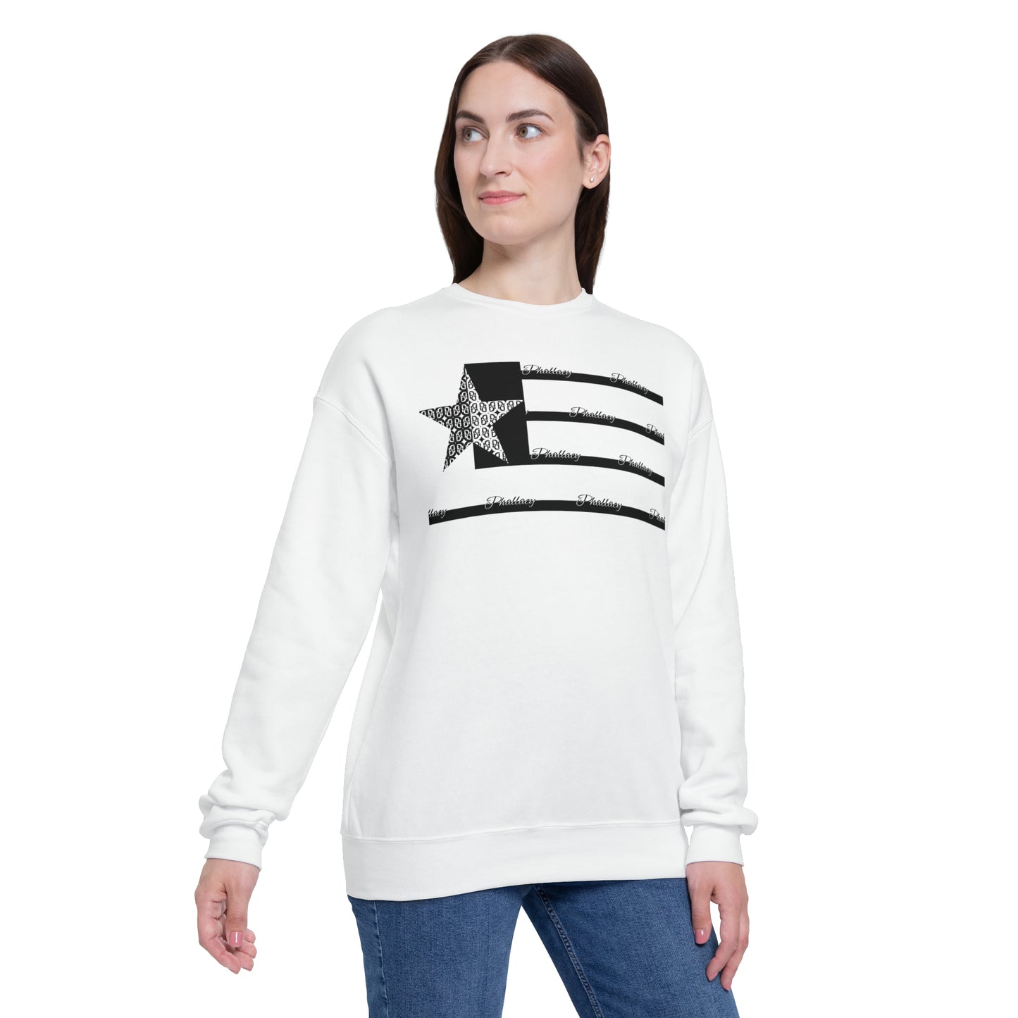 Phallacy Flag Unisex Drop Shoulder Sweatshirt