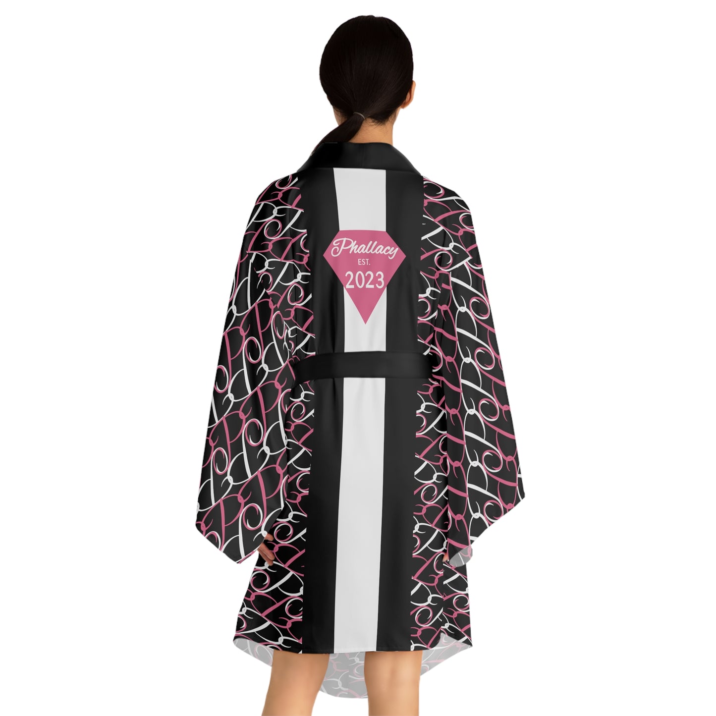 Phallacy Diamond Designer Kimono Robe