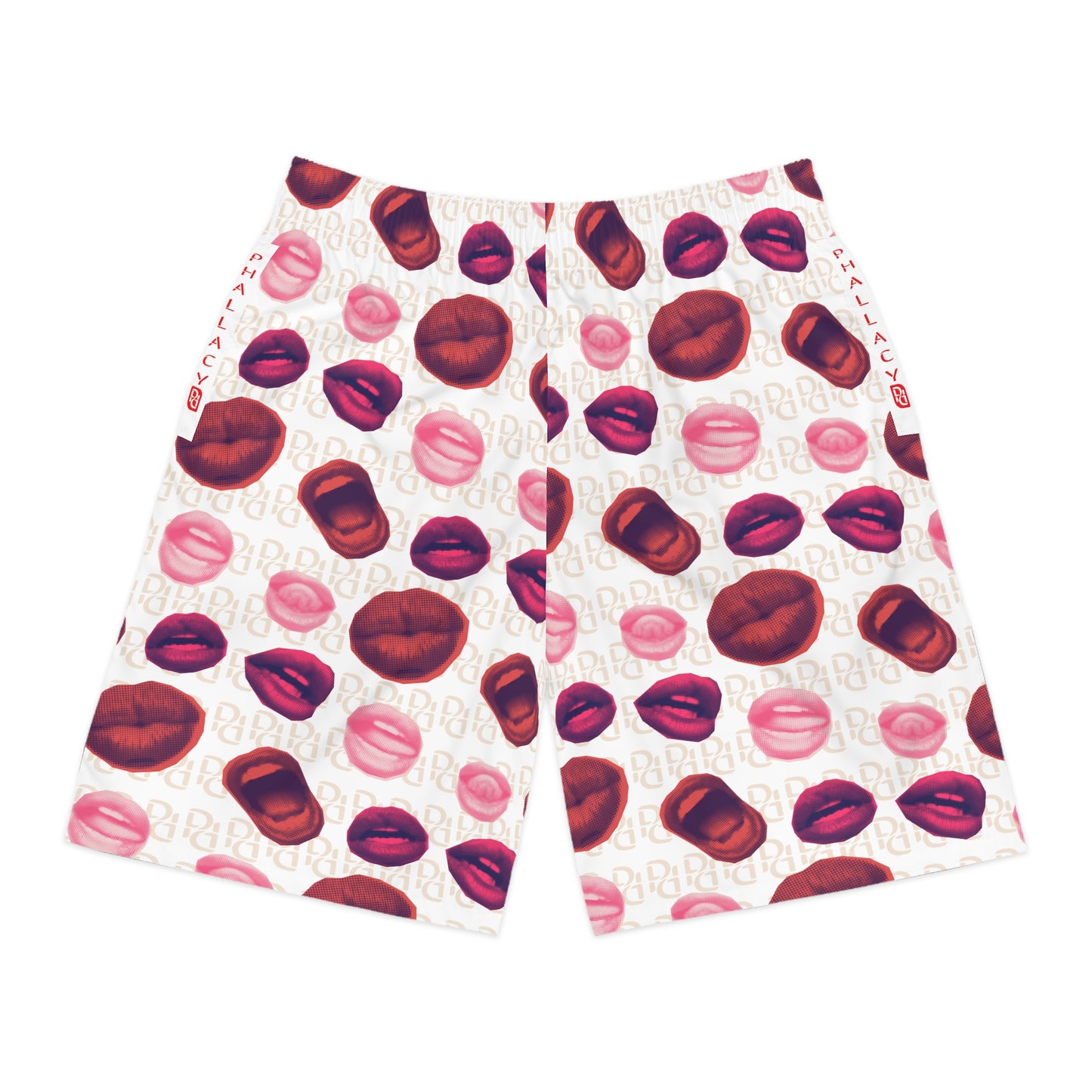 Phallacy Kiss Designer Jogger Shorts