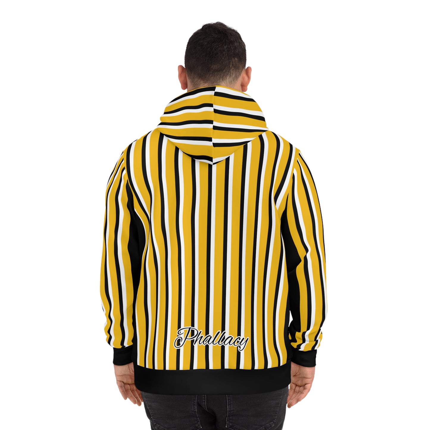 Phallacy Striped Designer Unisex Fashion Hoodie