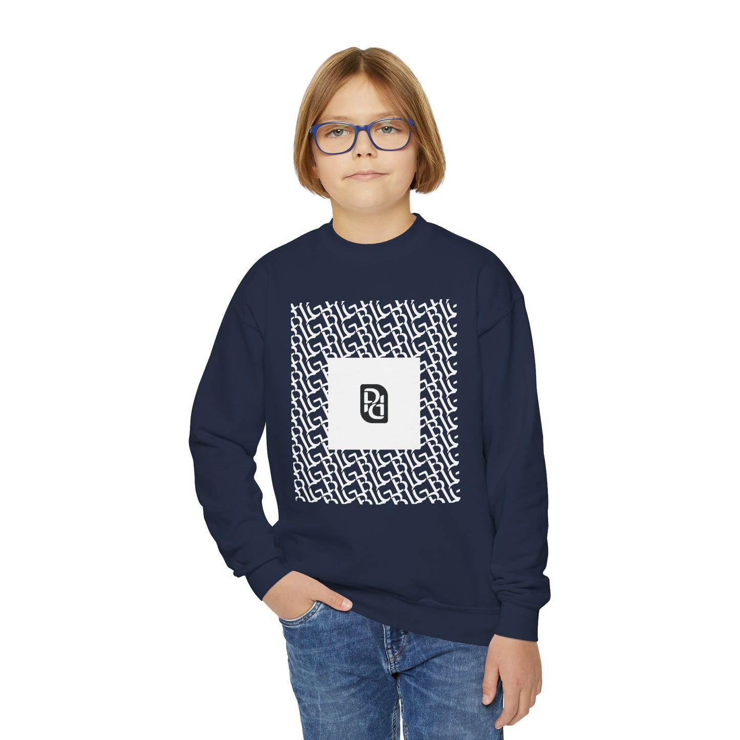 Phallacy BIG Designer Youth Crewneck Sweatshirt