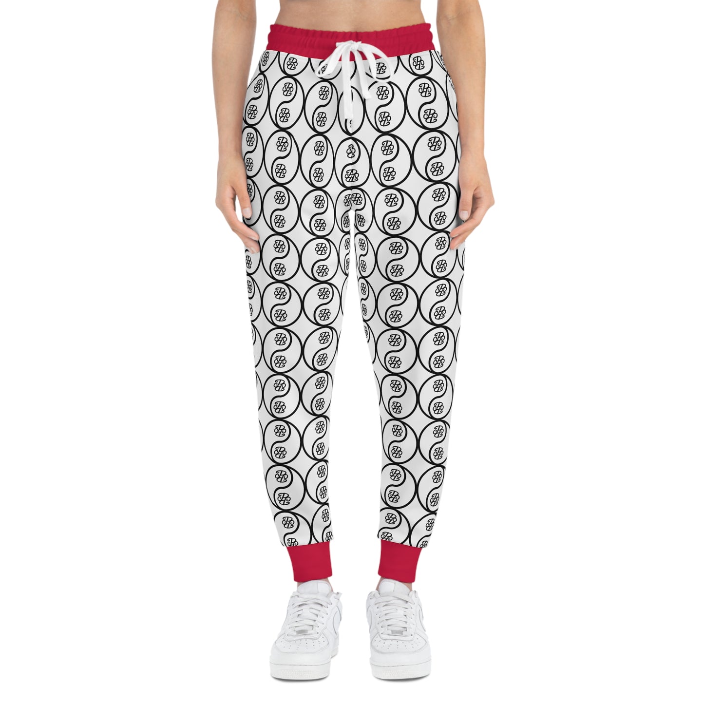 Phallacy Yin-Yang Designer Unisex Athletic Joggers