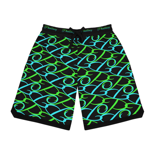 Phallacy Players  Designer Unisex Basketball Shorts