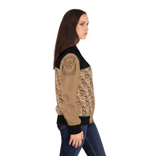 Phallacy Players Designer Women's Bomber Jacket