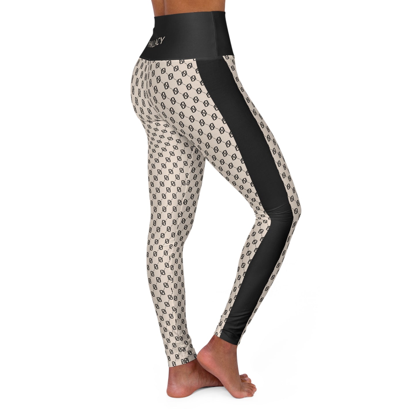 Phallacy Monogram Designer High Waisted Yoga Leggings