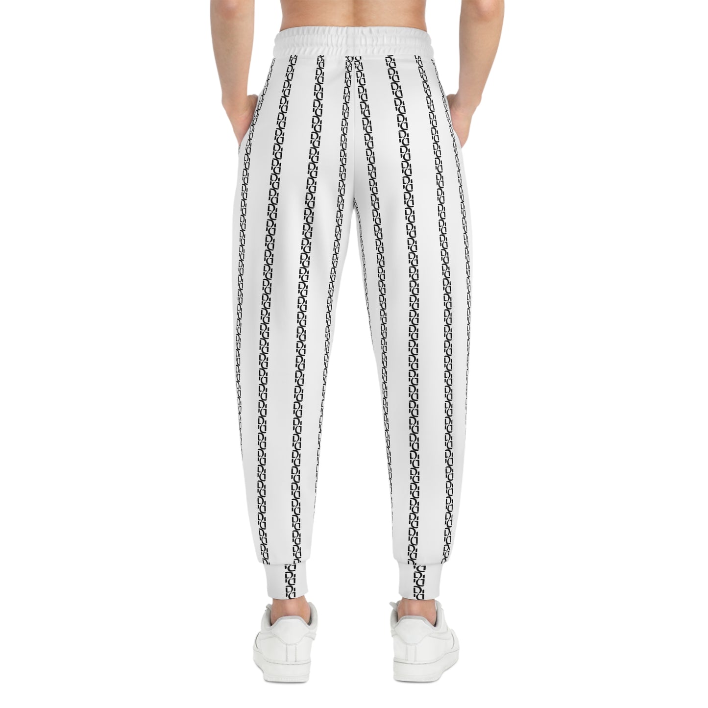 Phallacy Striped Designer Unisex Athletic Joggers