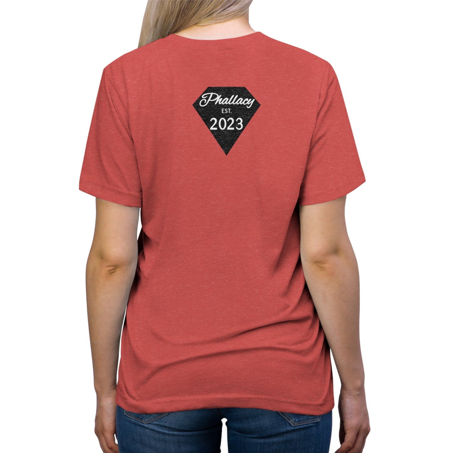 Phallacy Diamond Unisex Triblend Tee