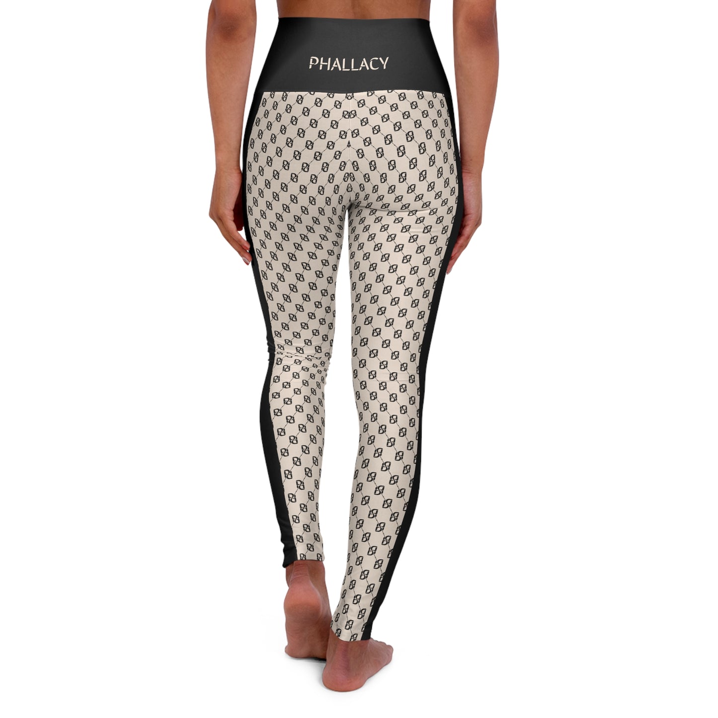 Phallacy Monogram Designer High Waisted Yoga Leggings