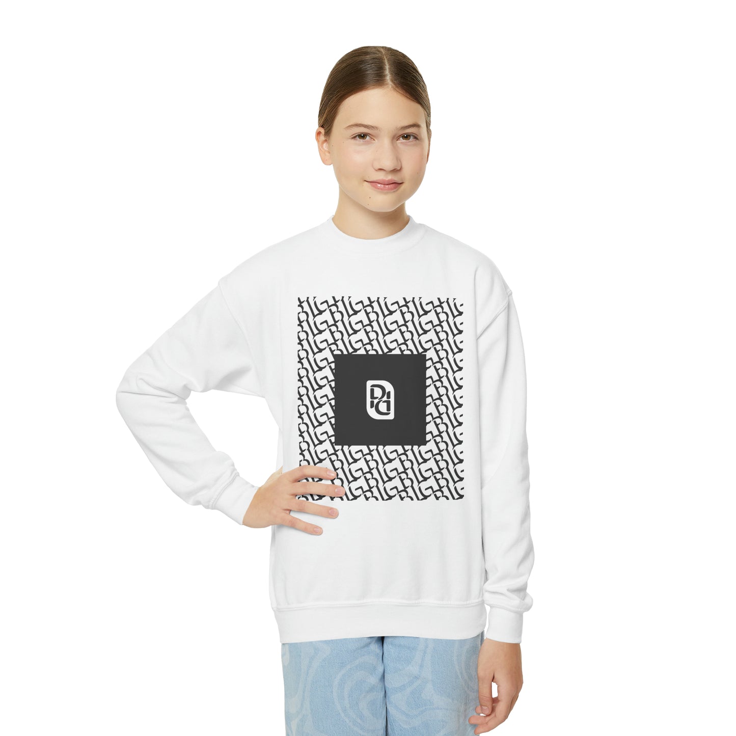 Phallacy BIG Designer Youth Crewneck Sweatshirt