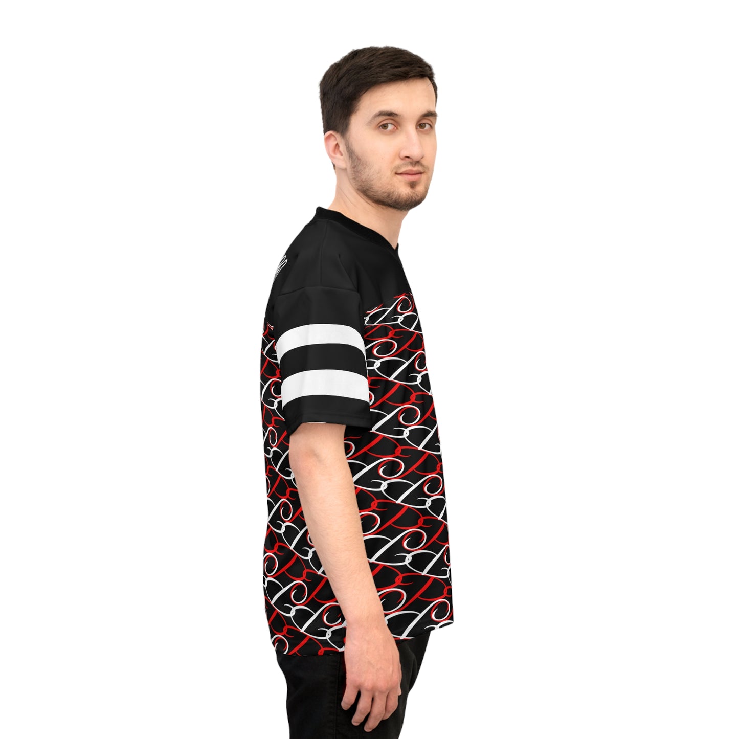 Phallacy Diamond Designer Unisex Football Jersey