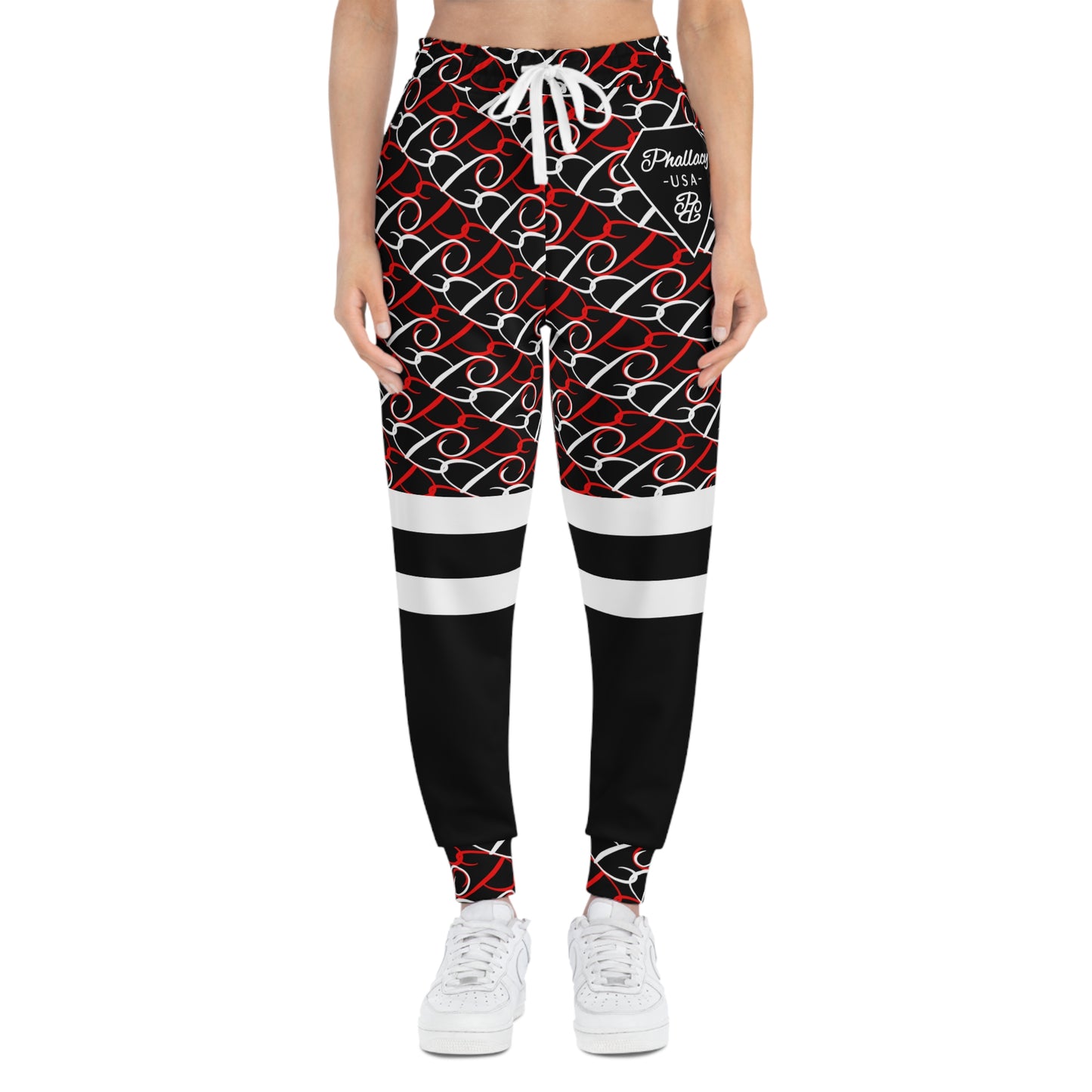 Phallacy Diamond Designer Unisex Athletic Joggers