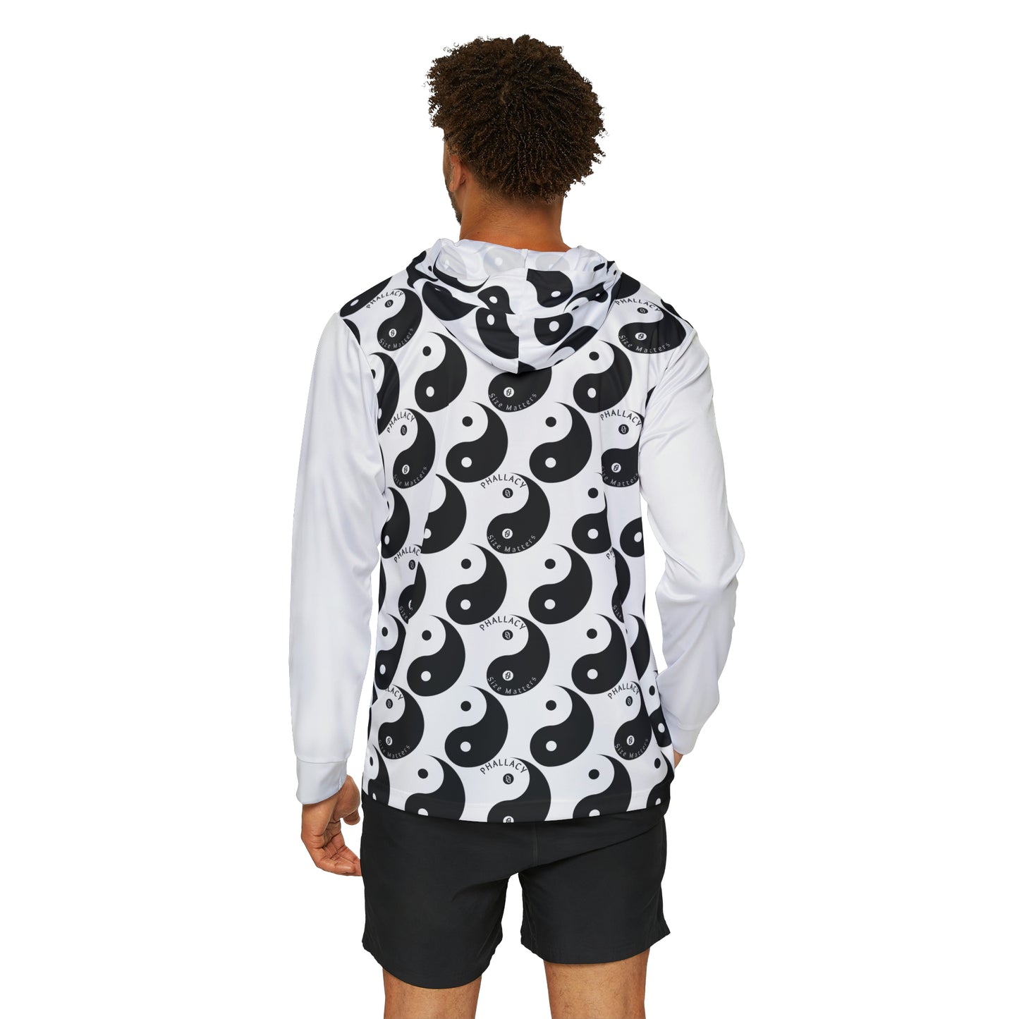 Phallacy Yin-Yang Designer Sports Warmup Hoodie