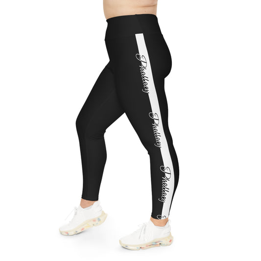 Phallacy Signature Designer Plus Size Leggings