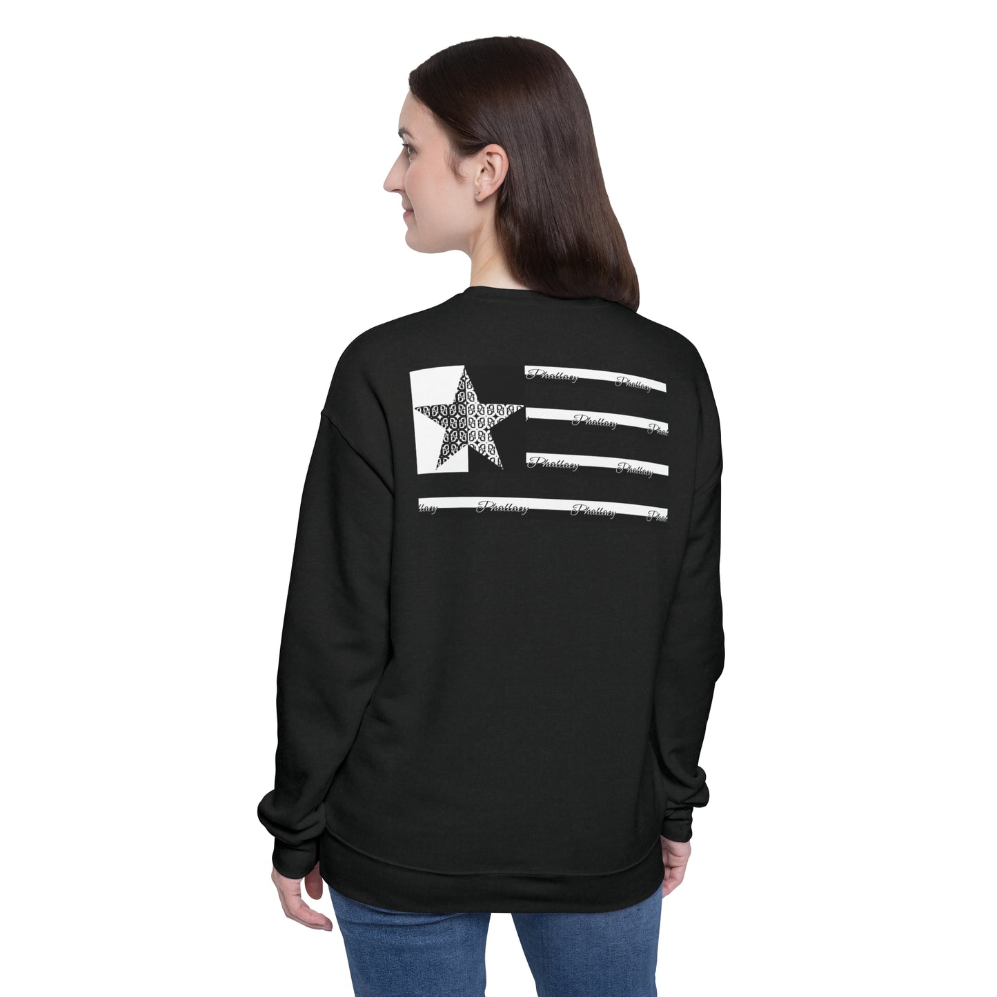 Phallacy Flag Unisex Drop Shoulder Sweatshirt