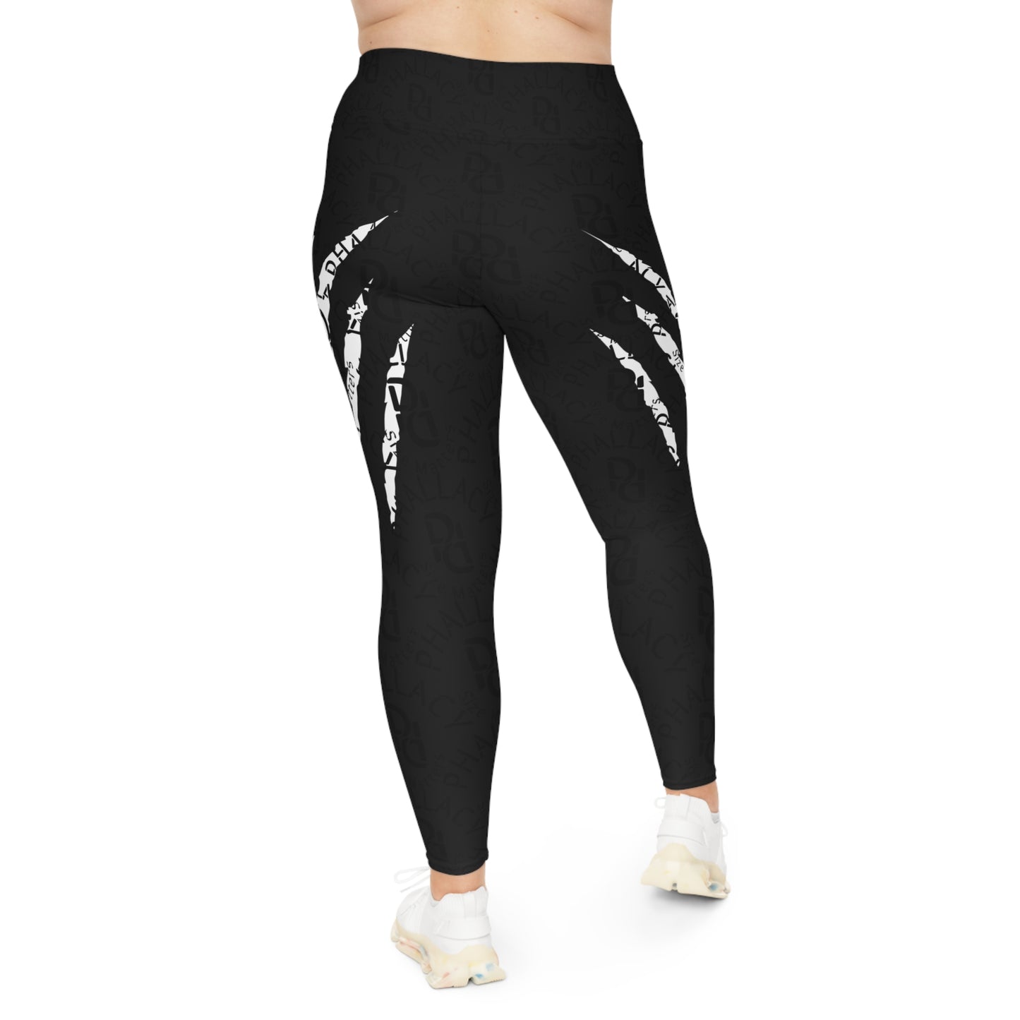 Phallacy Time Designer Plus Size Leggings