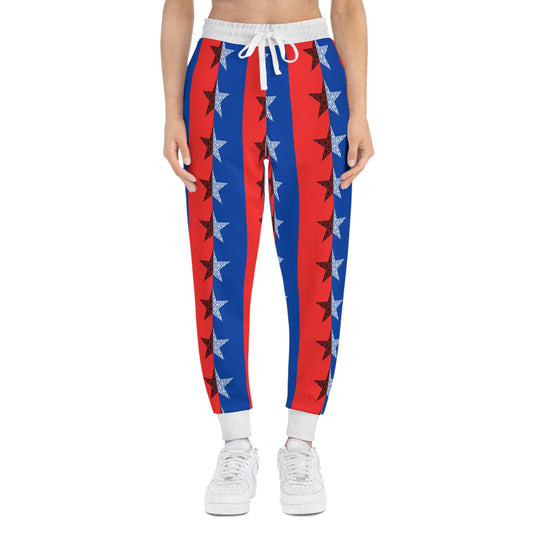 Phallacy Star Designer Unisex Athletic Joggers