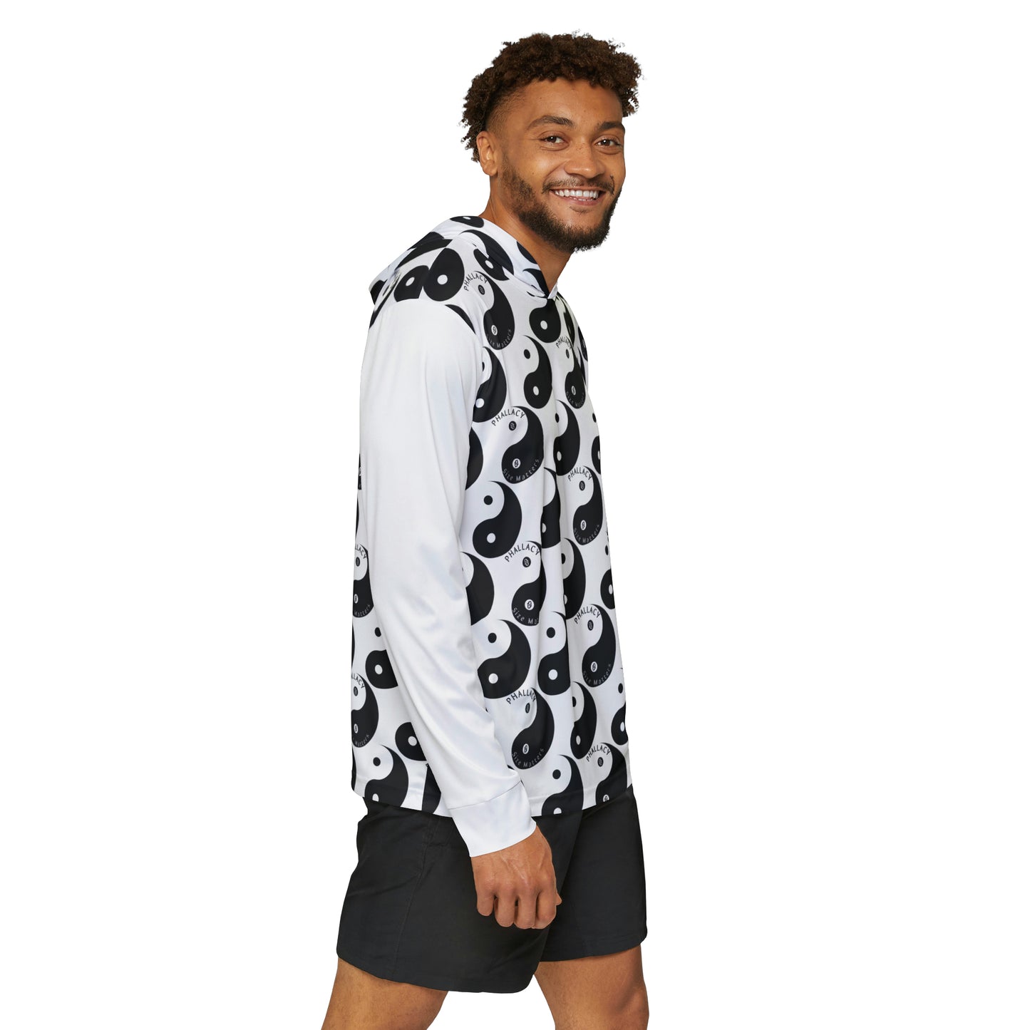 Phallacy Yin-Yang Designer Sports Warmup Hoodie