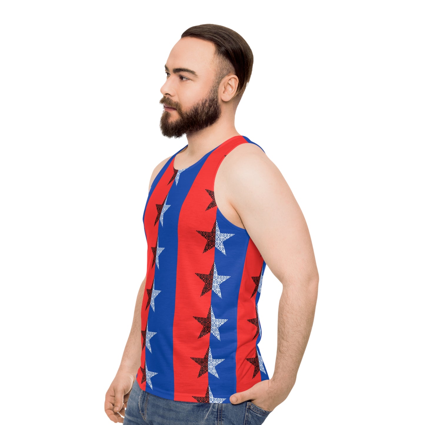 Phallacy Star Designer Unisex Tank Top