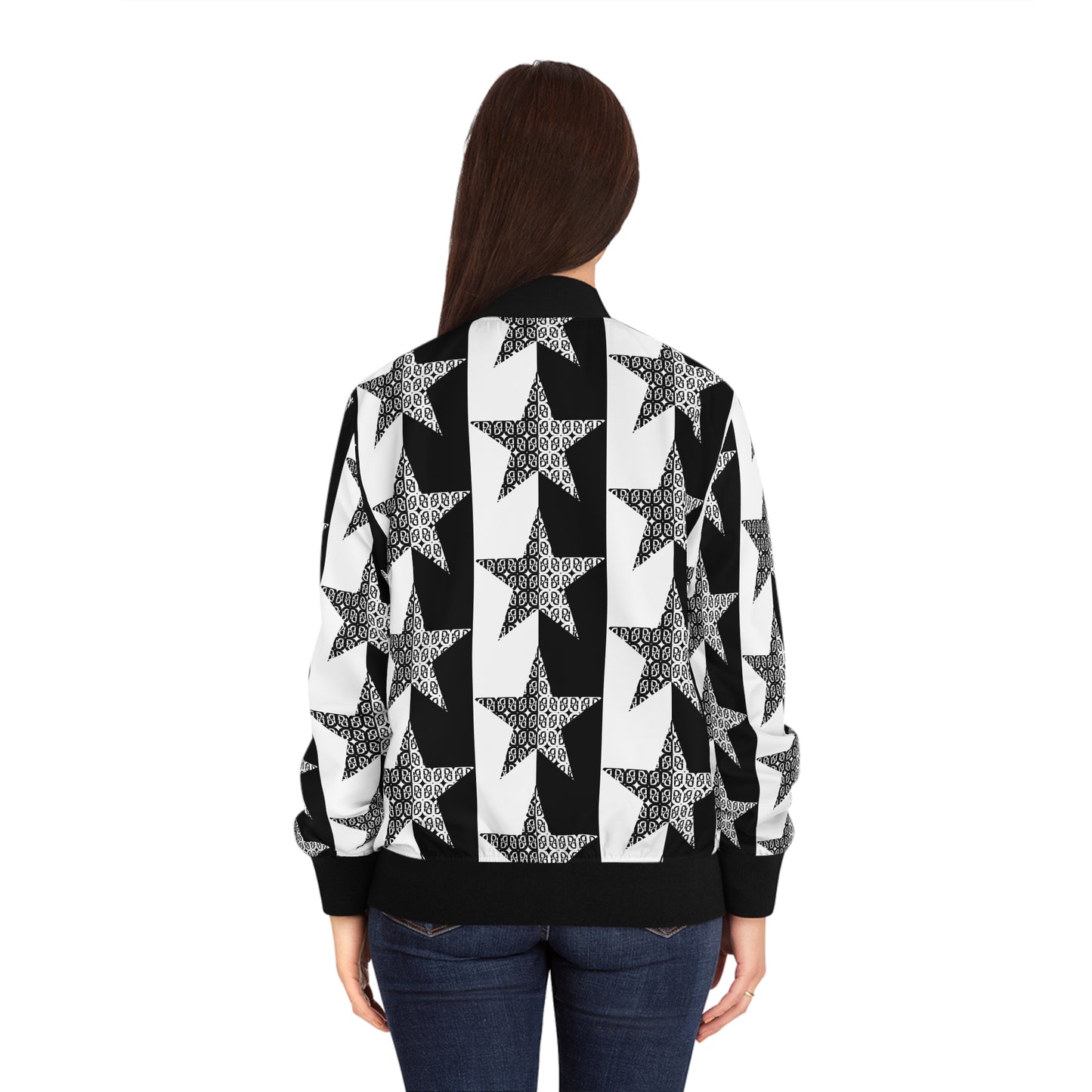 Phallacy Star Designer Women's Bomber Jacket