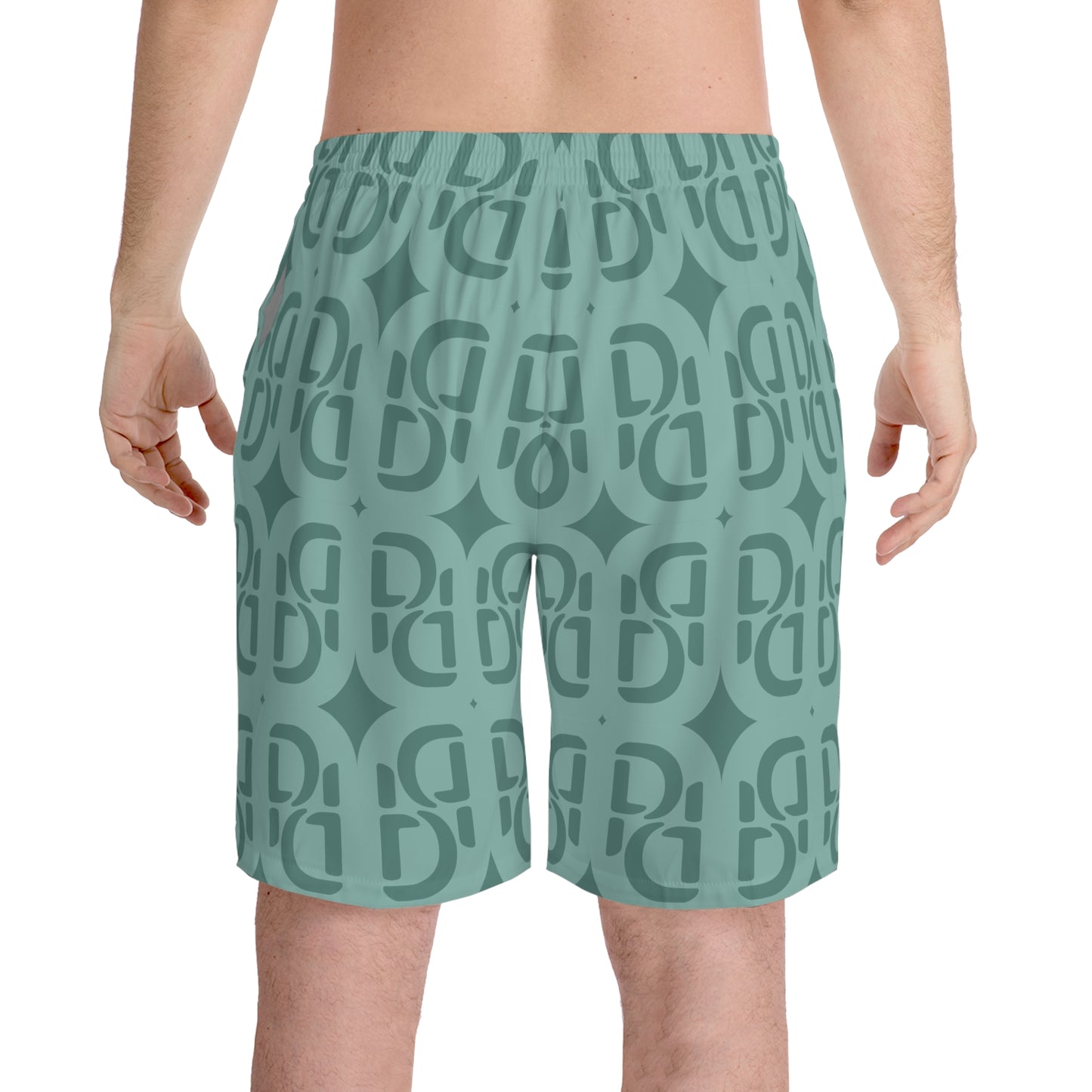 Phallacy Monogram Designer Beach Shorts