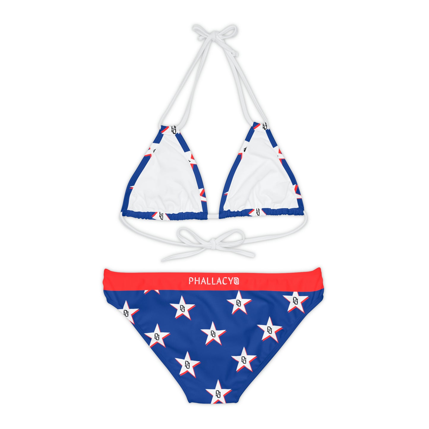 Phallacy Star Designer Strappy Bikini Set