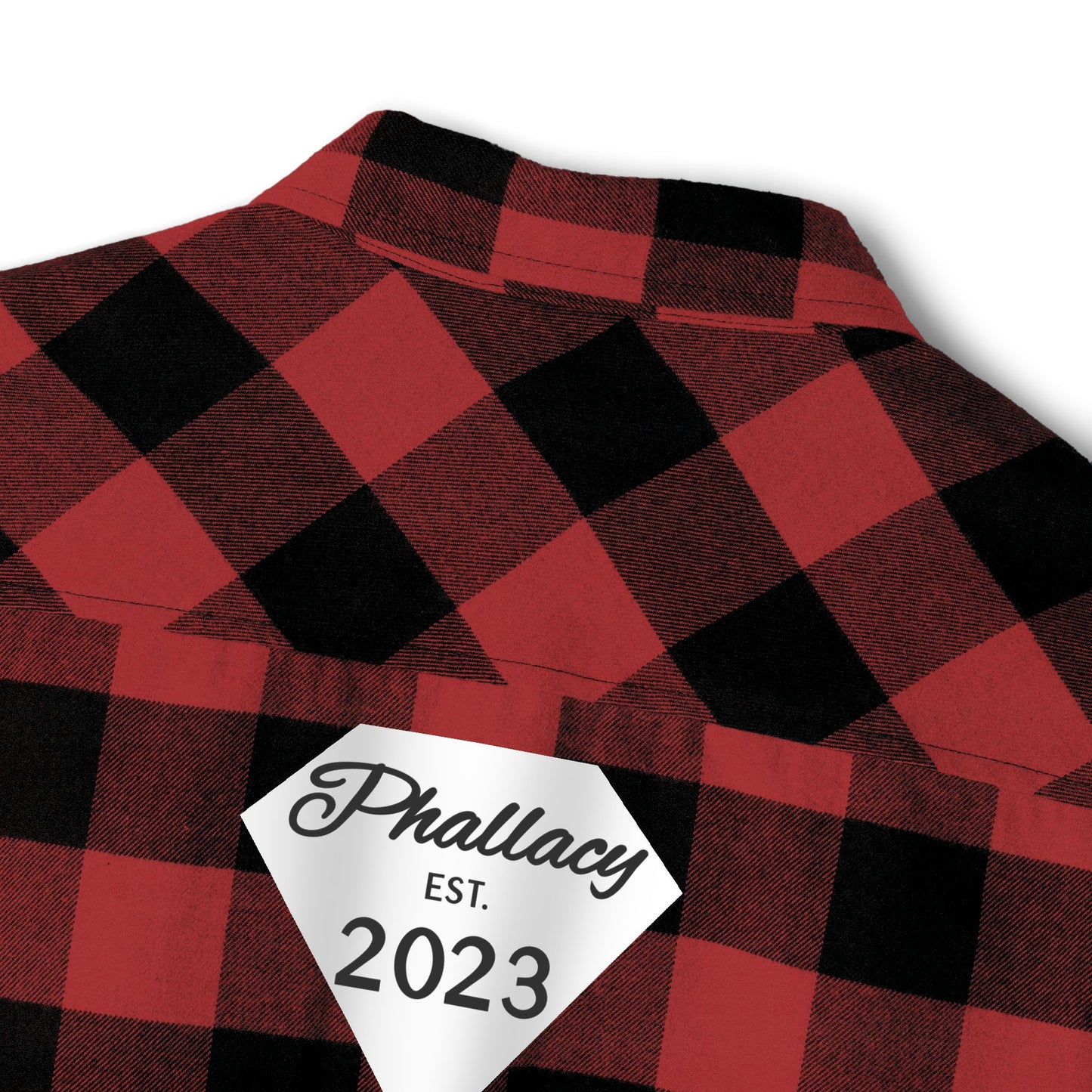 Phallacy Diamond Unisex Flannel Shirt