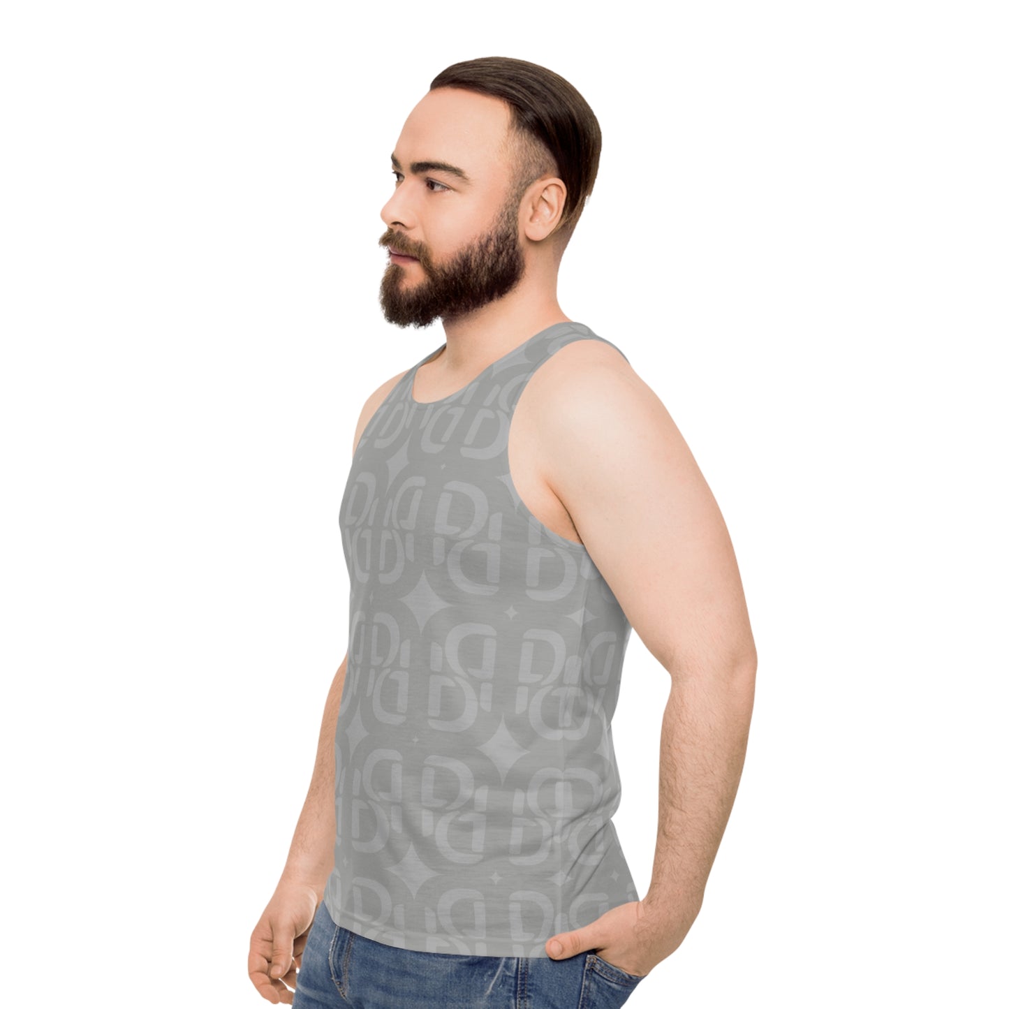 Phallacy Monogram Designer Unisex Tank Top