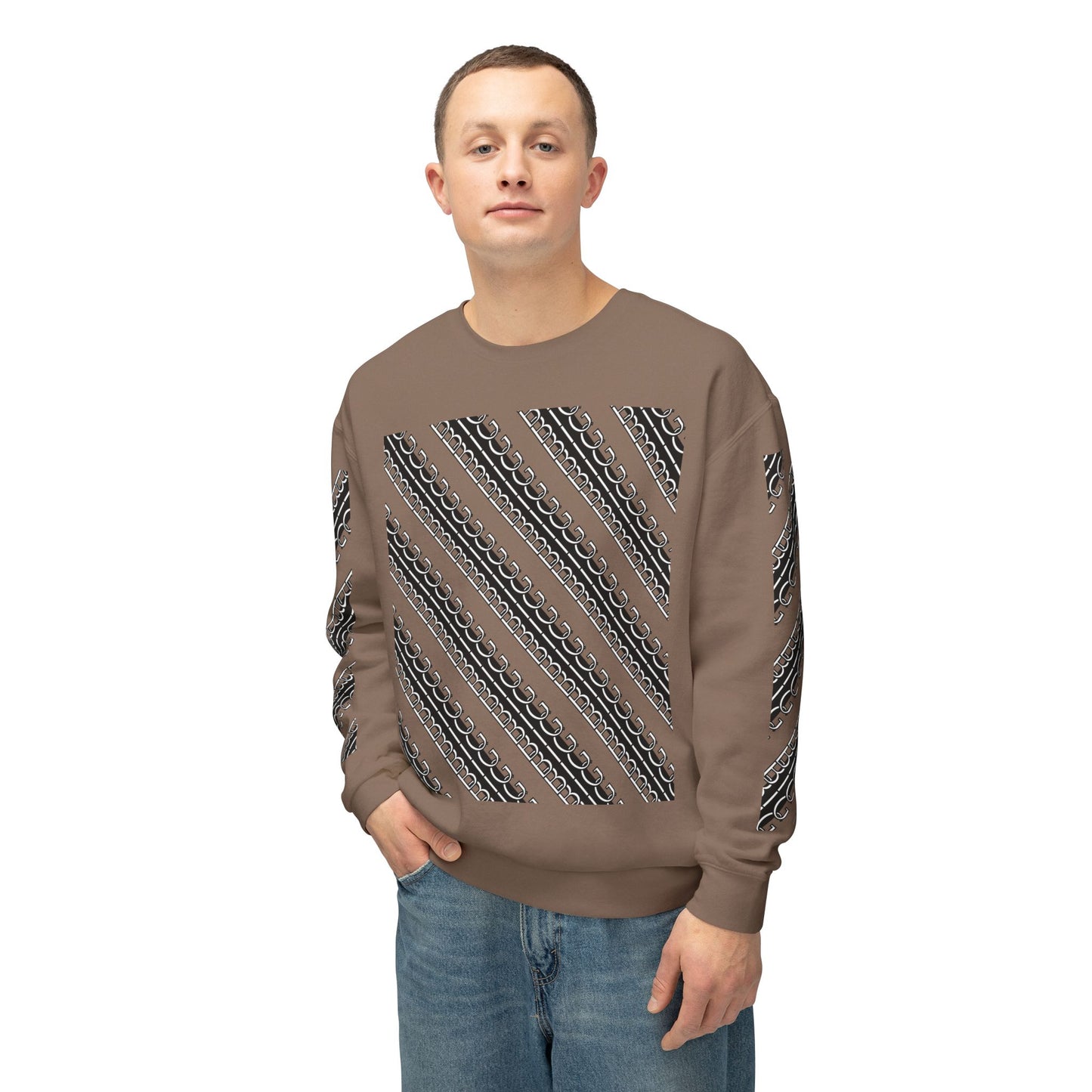 Phallacy BIG Designer Unisex Lightweight Crewneck Sweatshirt