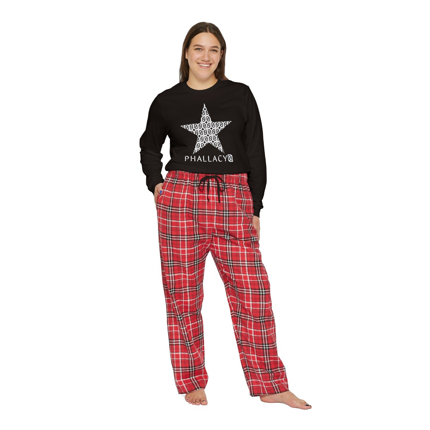 Phallacy Star Women's Long Sleeve Pajama Set