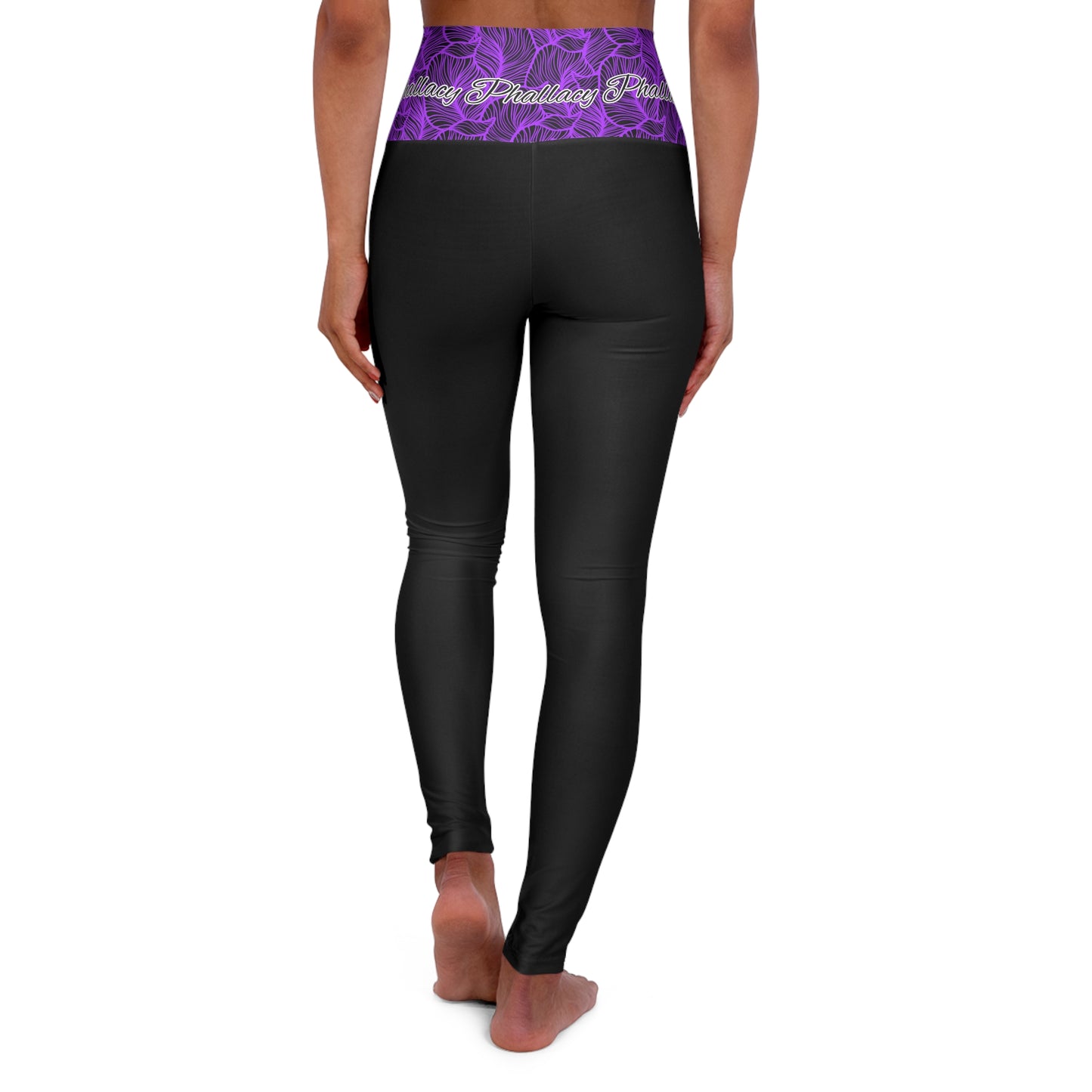 Phallacy Designer High Waisted Yoga Leggings