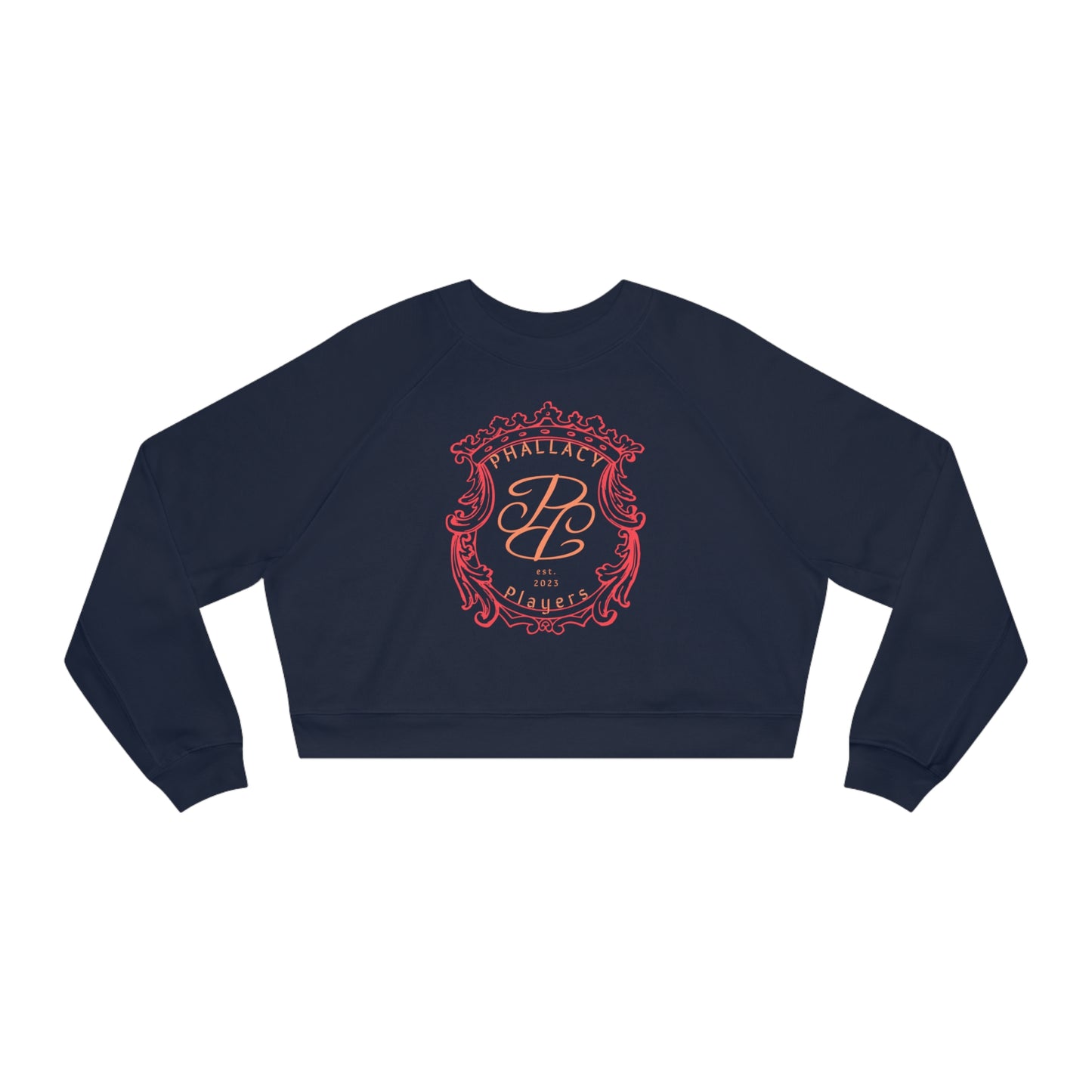 Phallacy Players Cropped Fleece Sweatshirt