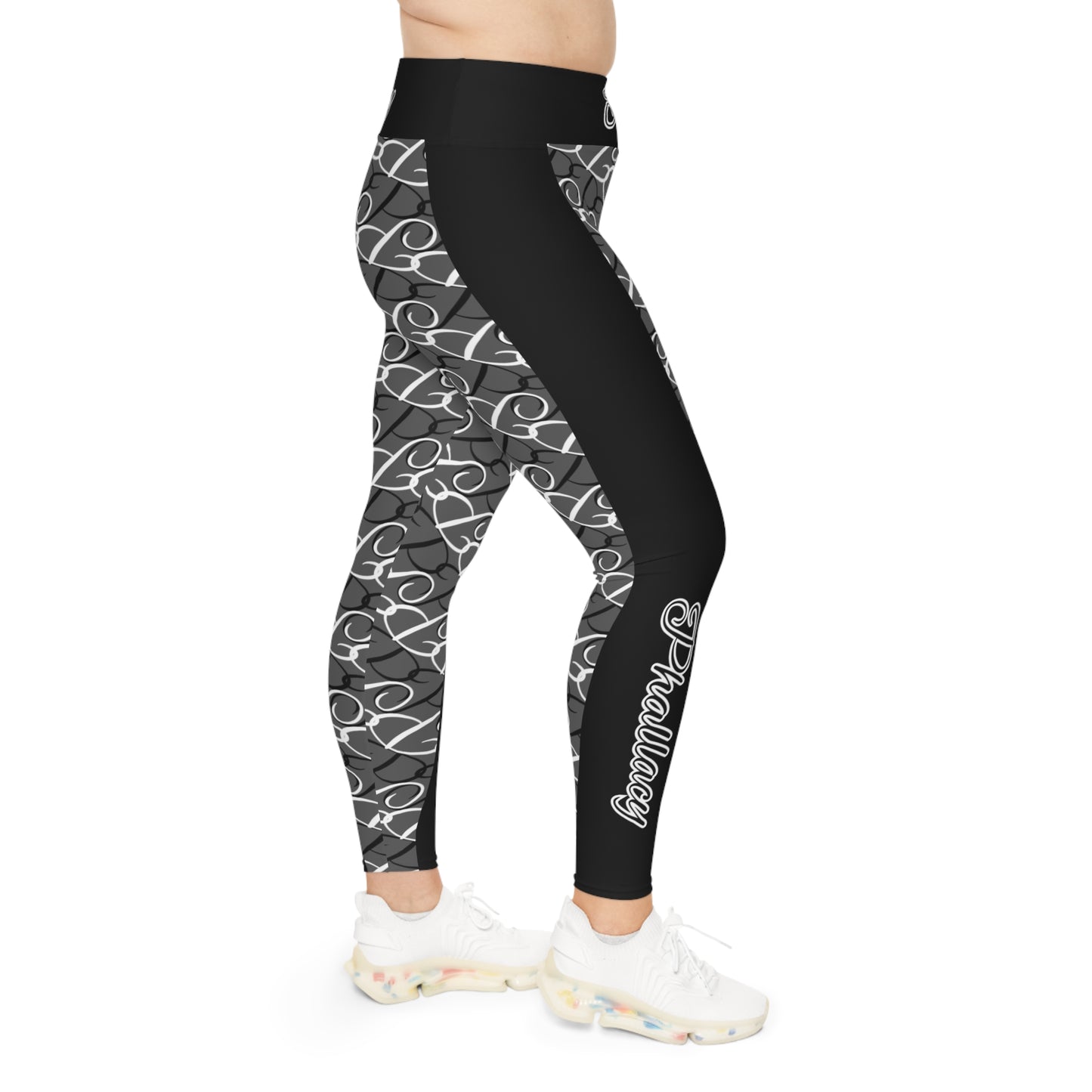 Phallacy Players Designer Plus Size Leggings