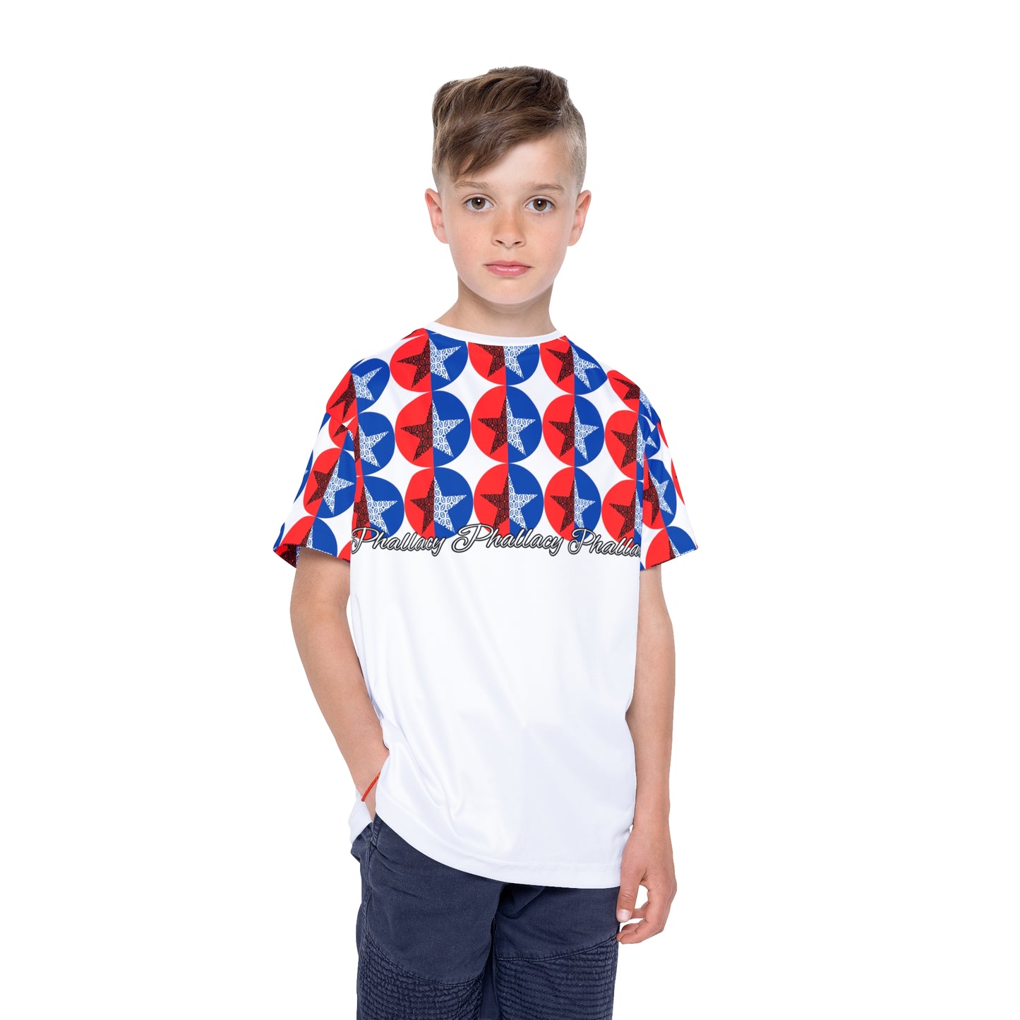 Phallacy Star Designer Youth Sports Jersey