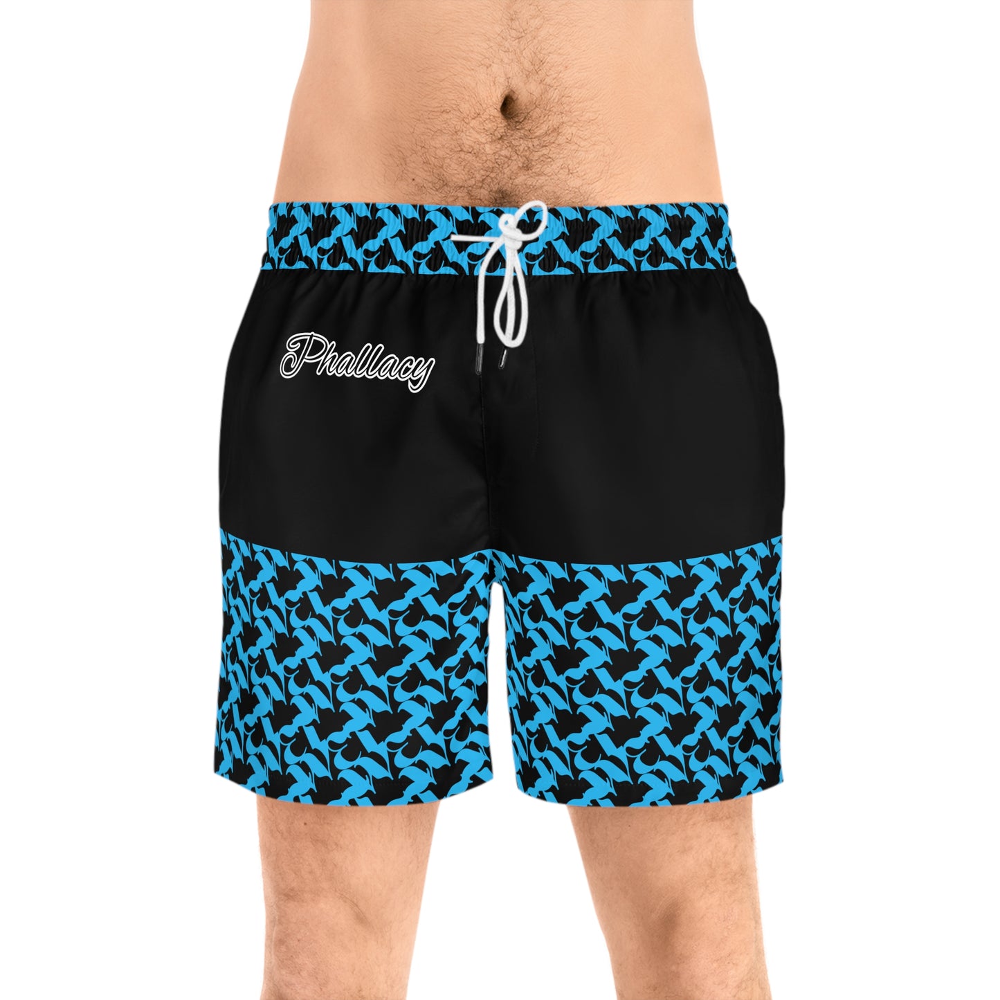 Phallacy WET Designer Mid-Length Swim Shorts (18+)