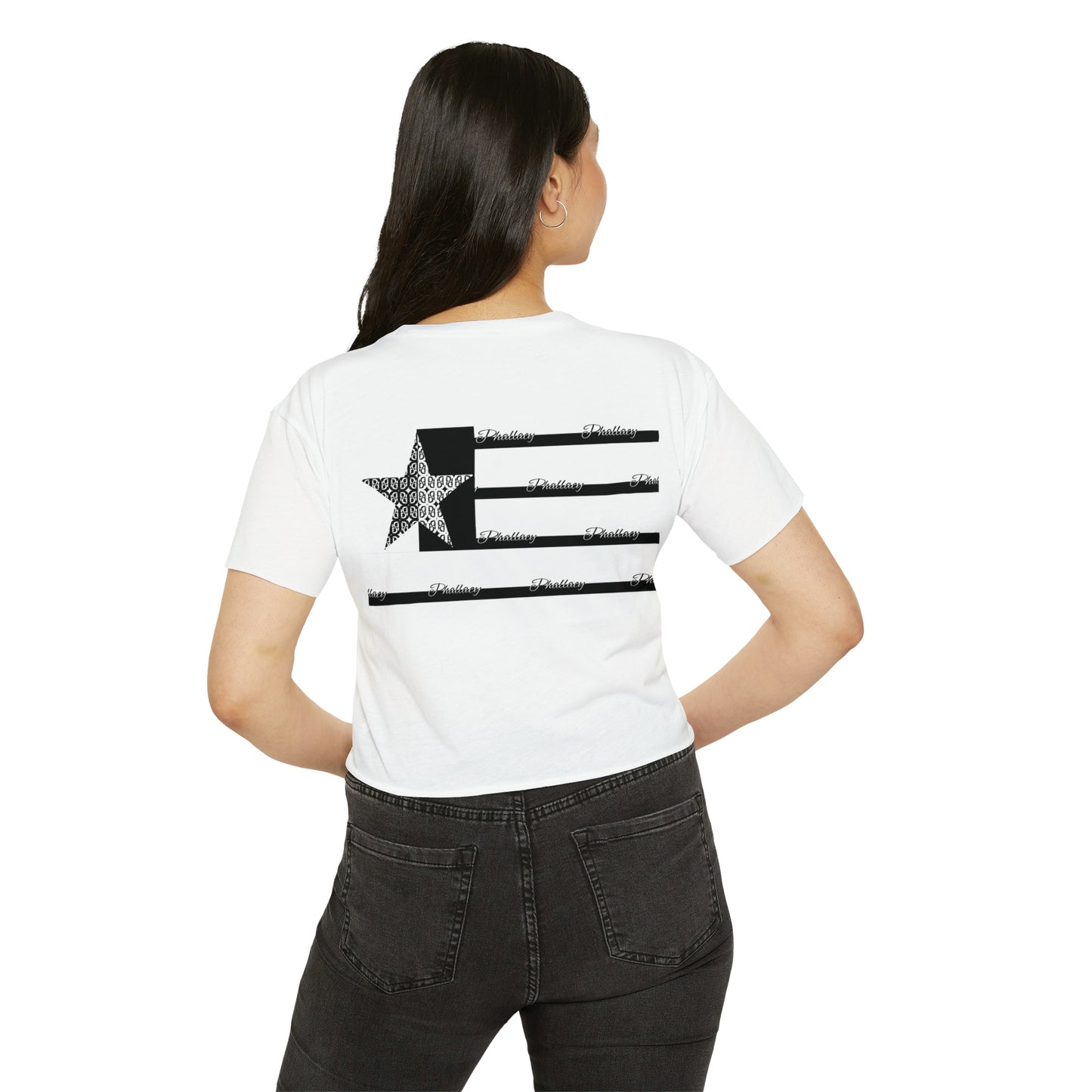 Phallacy Flag Women's Festival Crop Top