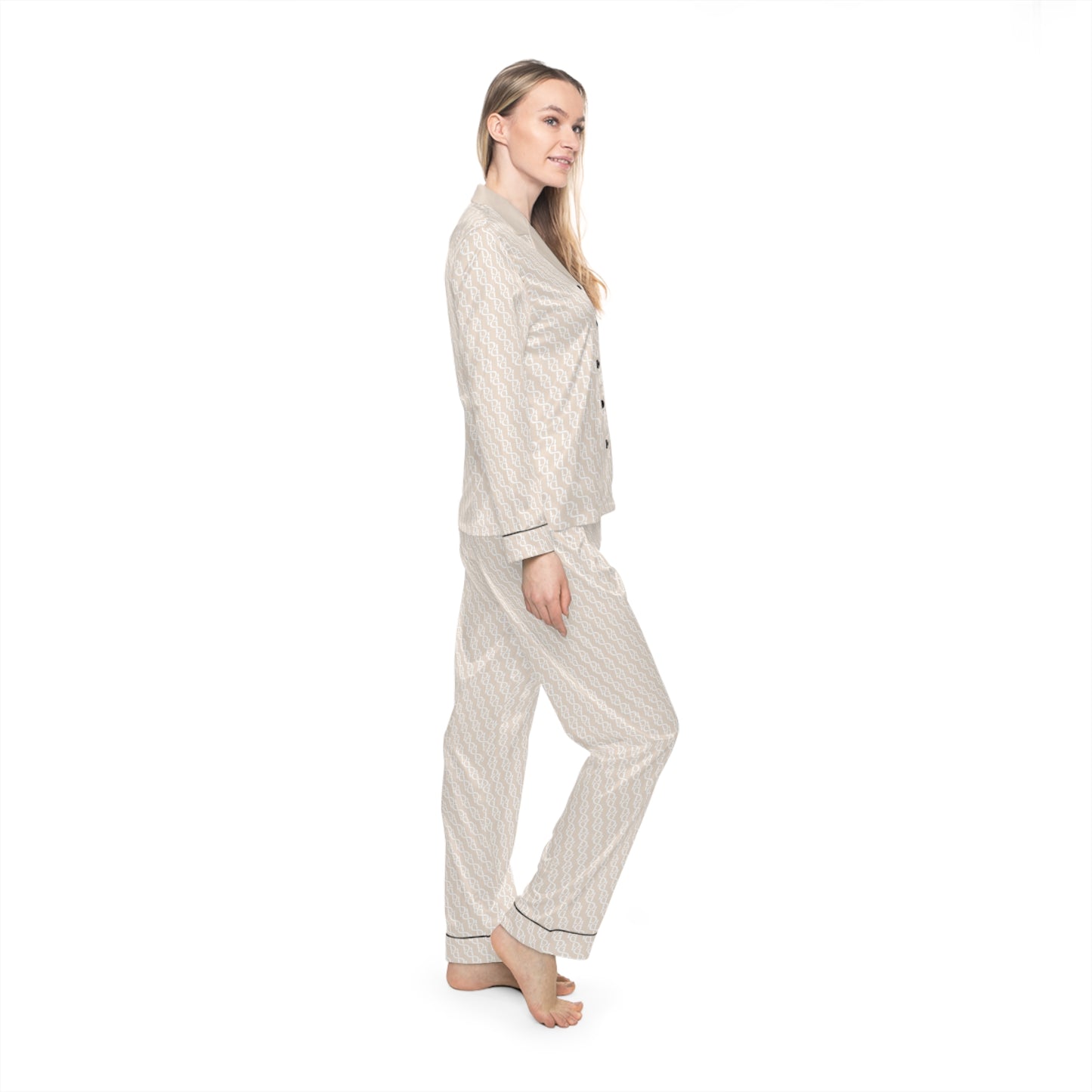 Phallacy DNA Designer Women's Satin Pajama Set