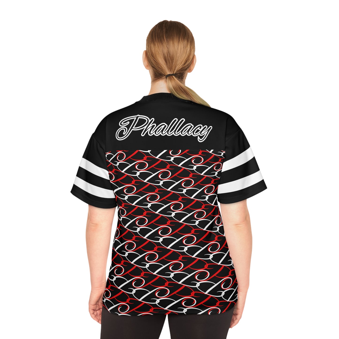 Phallacy Diamond Designer Unisex Football Jersey