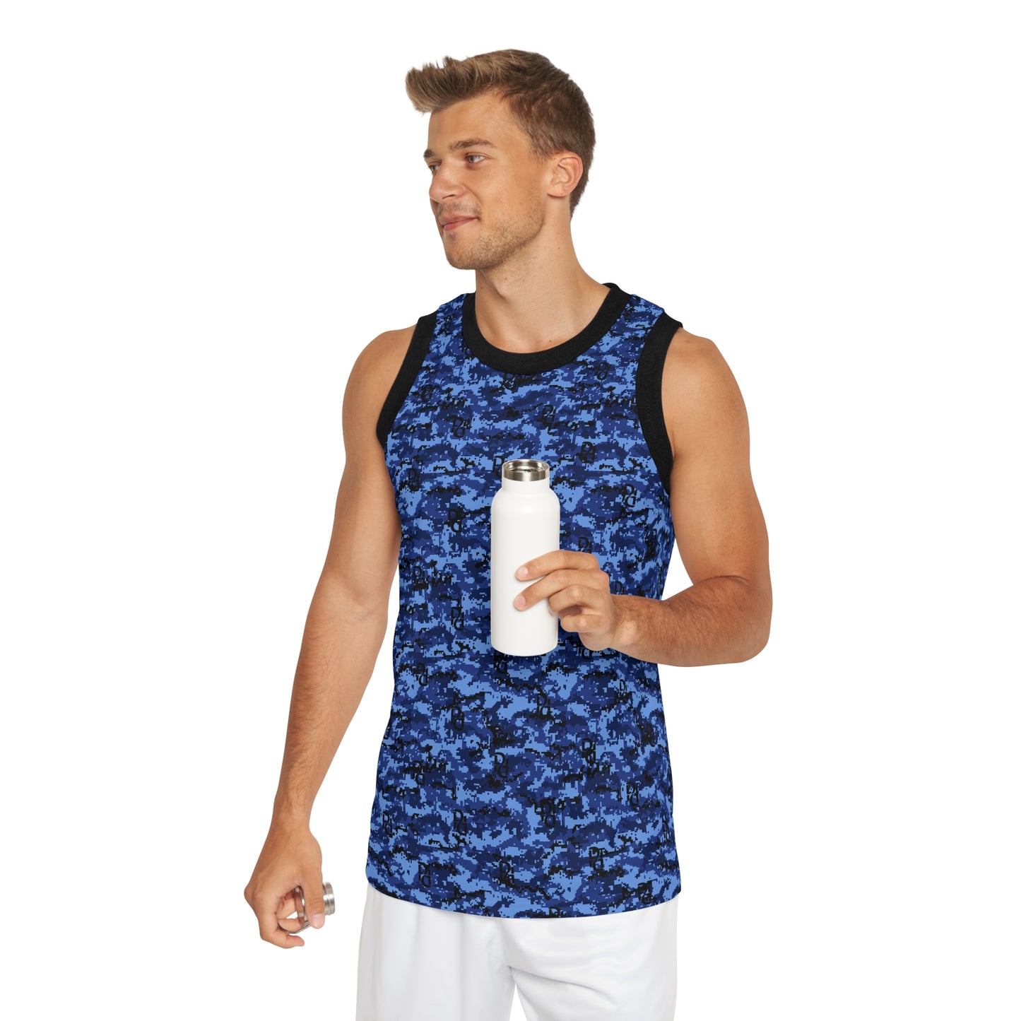 Phallacy Camo Designer Basketball Jersey