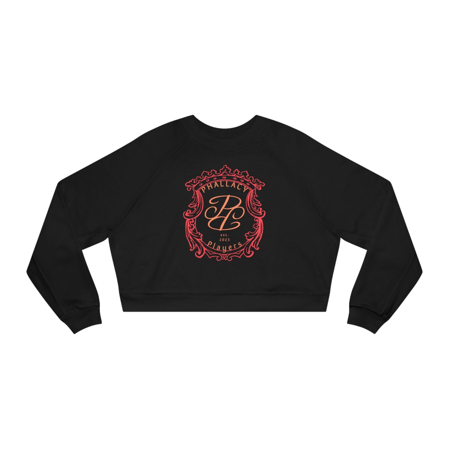 Phallacy Players Cropped Fleece Sweatshirt