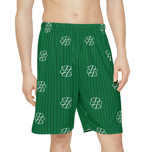 Phallacy Players Striped Designer Sports Shorts