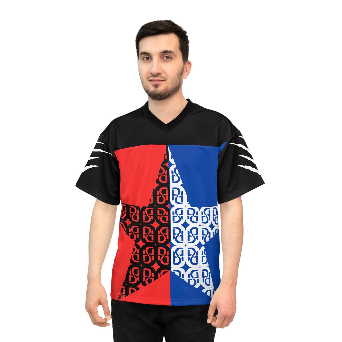 Phallacy Star  Designer Unisex Football Jersey