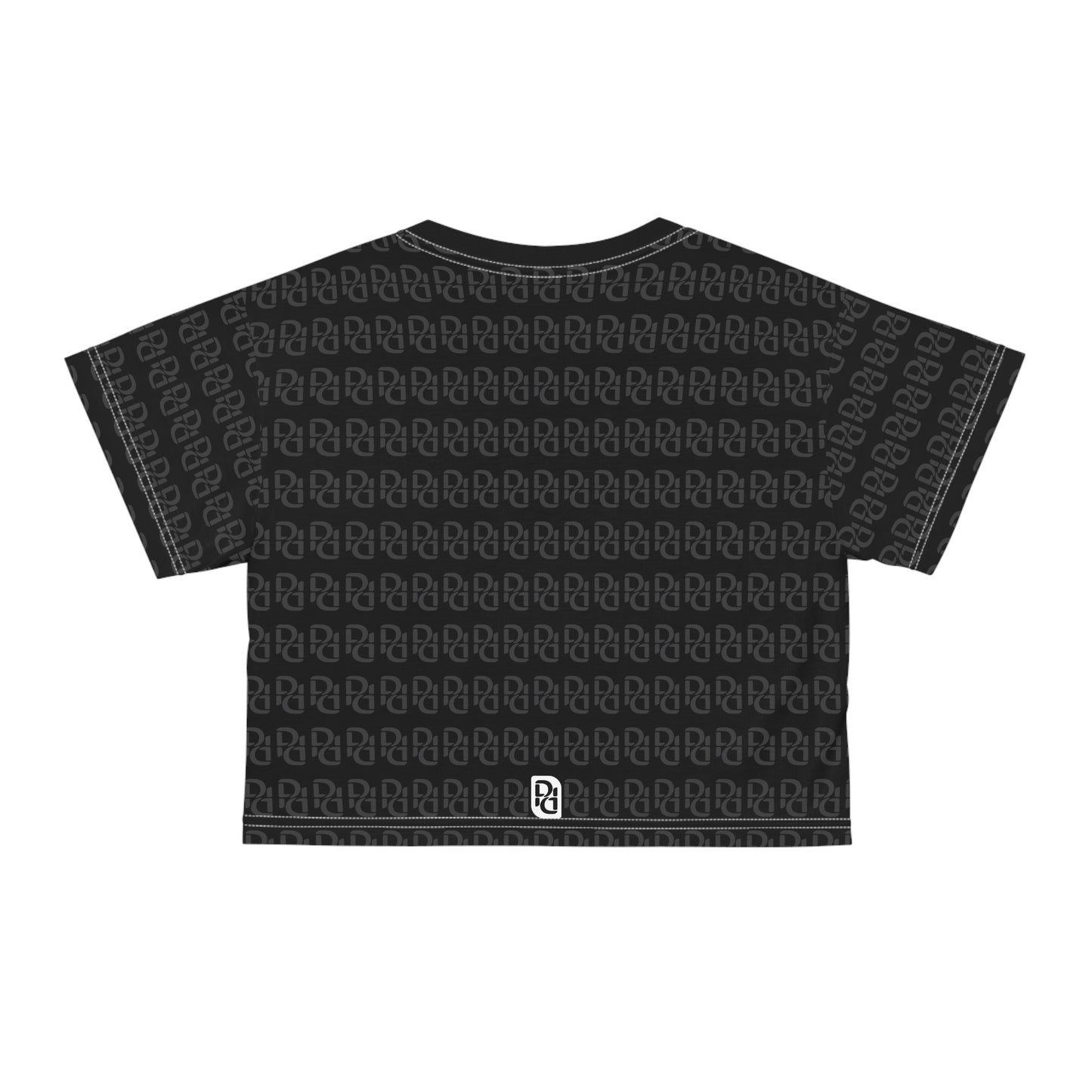 Phallacy Monogram Designer Cropped Tee