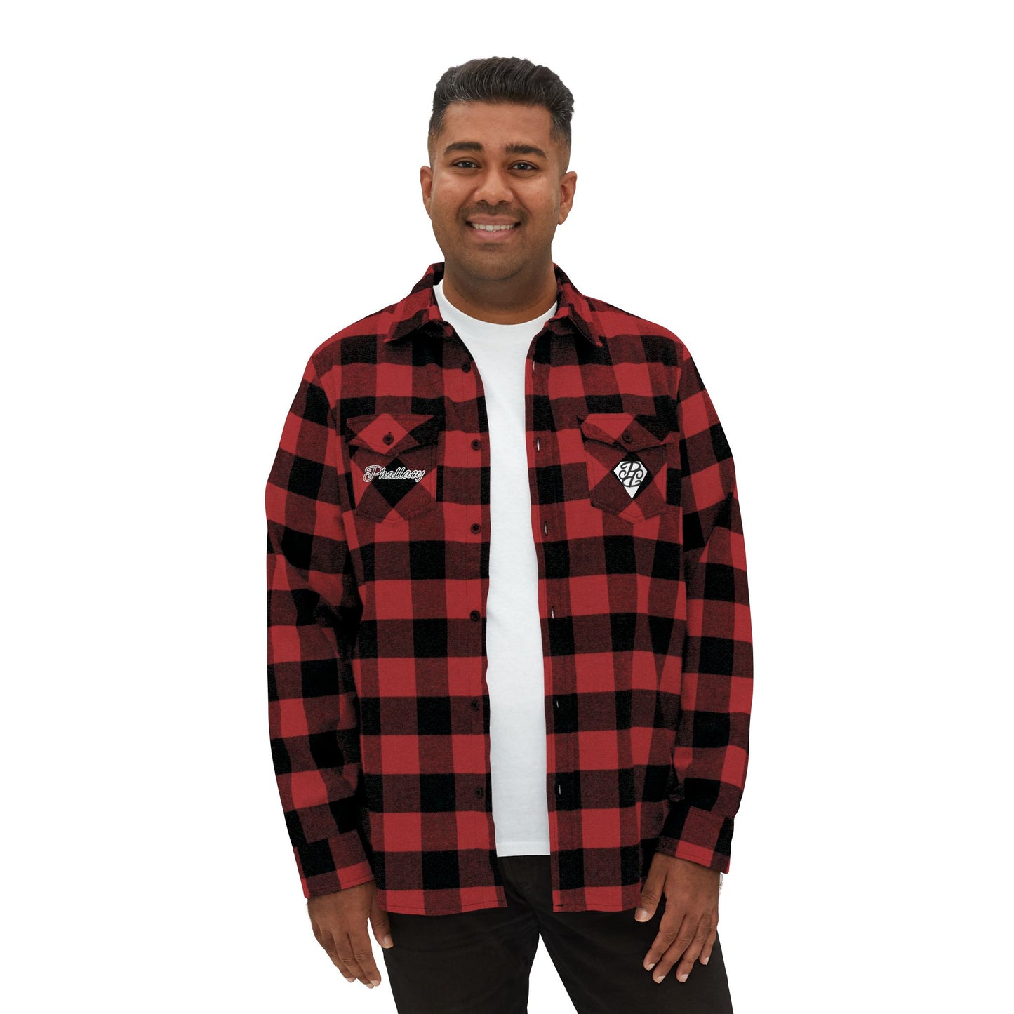 Phallacy Diamond Unisex Flannel Shirt