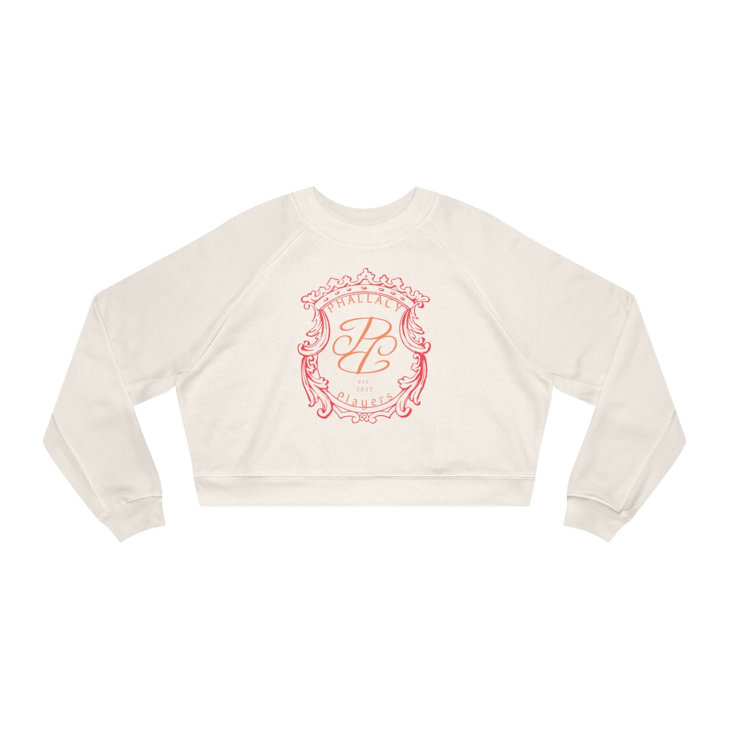 Phallacy Players Cropped Fleece Sweatshirt