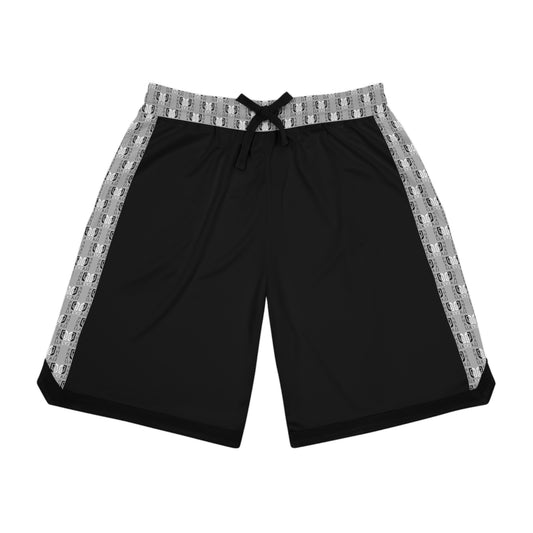 Phallacy Balance Designer Basketball Rib Shorts