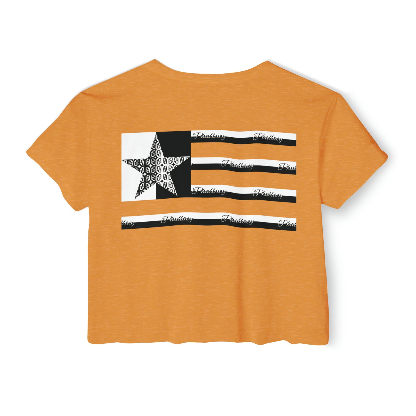 Phallacy Flag Women's Festival Crop Top