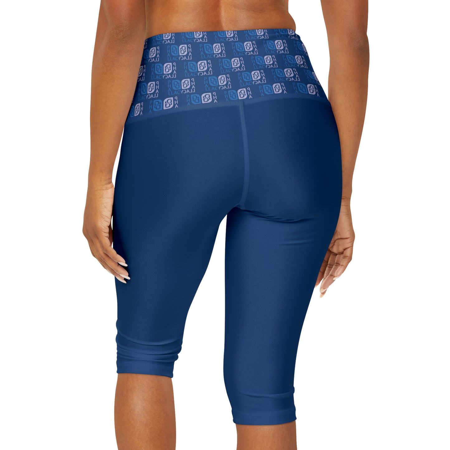 Phallacy Balance Designer Yoga Capri Leggings