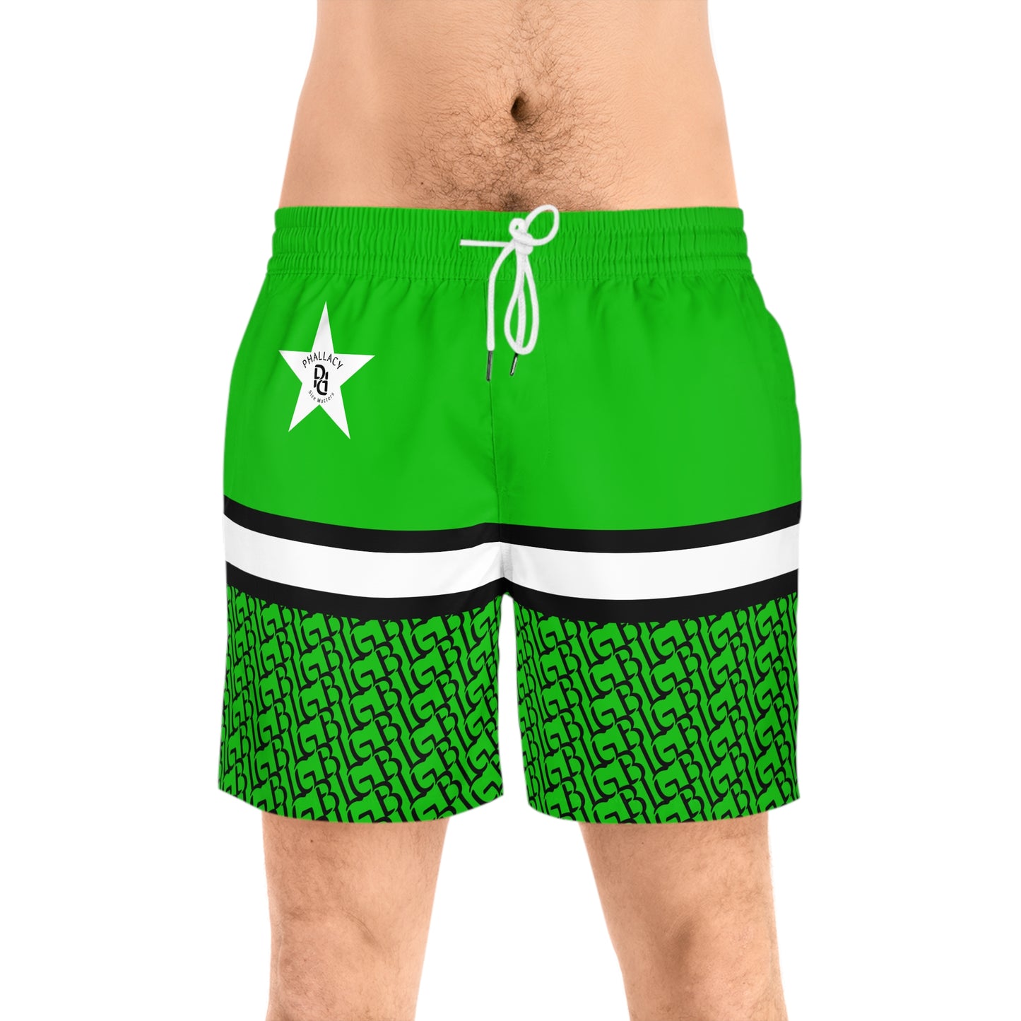 Phallacy BIG Designer Mid-Length Swim Shorts