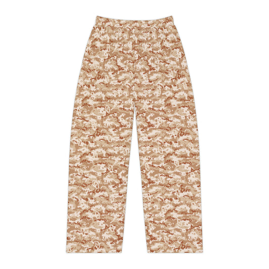 Phallacy Camo Designer Women's Pajama Pants