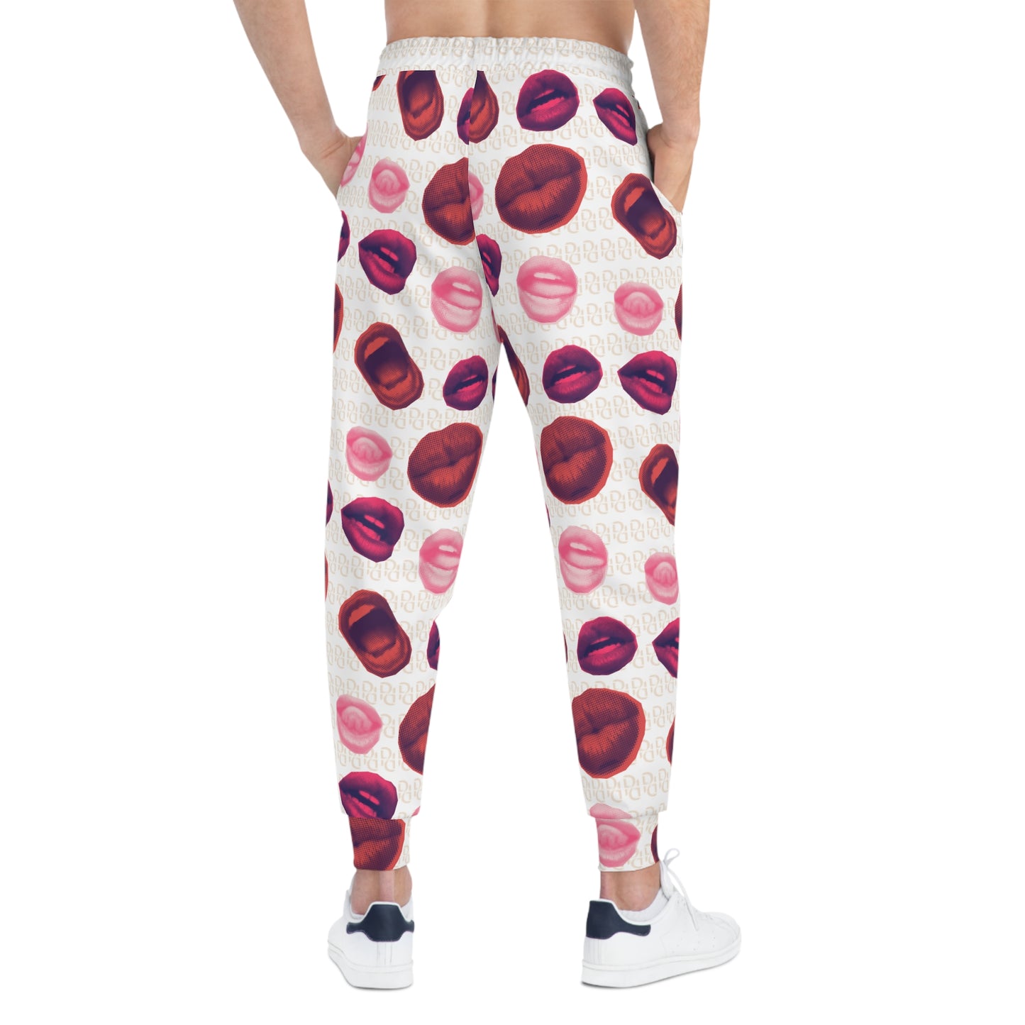 Phallacy Lips Designer Unisex Athletic Joggers